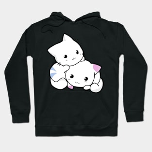 Two Cute Cats Hoodie